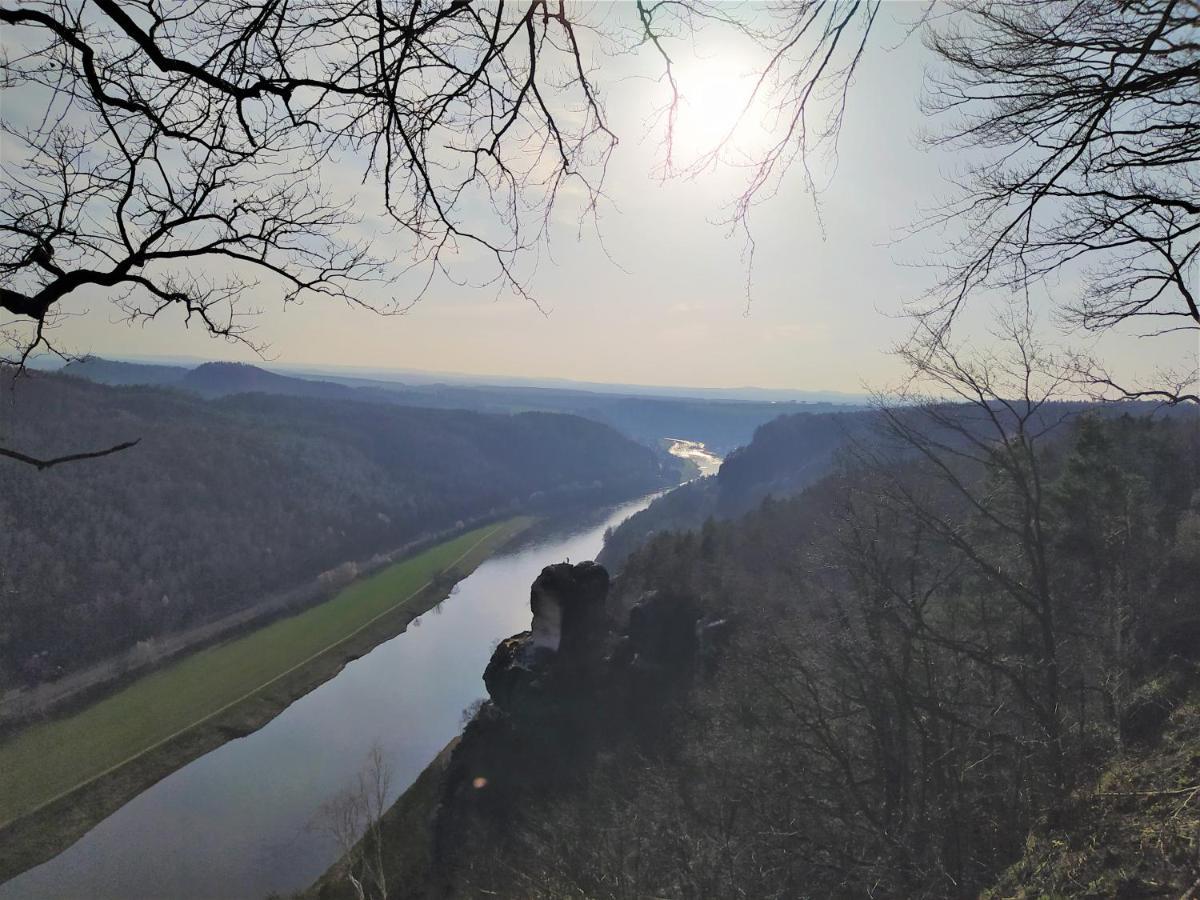 Ferienwohnung Zum Hirschgrund Schona Экстерьер фото